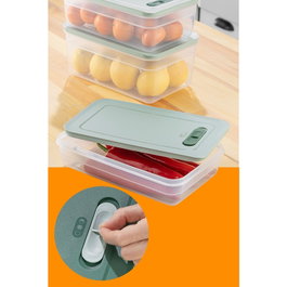Hermia Set de 3 Cajas de Almacenaje Azul HK3LU